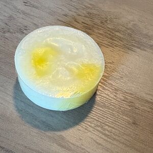 Eslira Natura Shea Goat Bath Loofah Soap with Yellow Accents